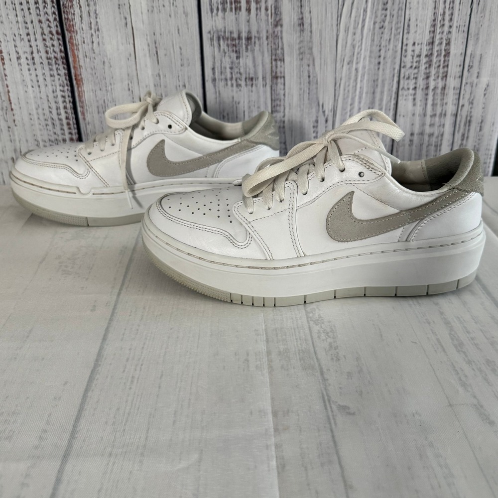 Jordan Air Jordan 1 Elevate Low White Neutral Grey DH7004-110 Womens 9